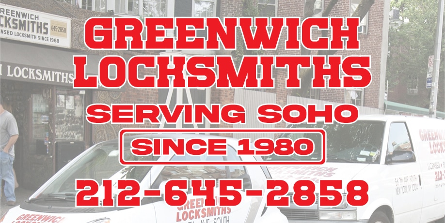 Greenwich Locksmiths Serves Zip Codes 10012 and 10013