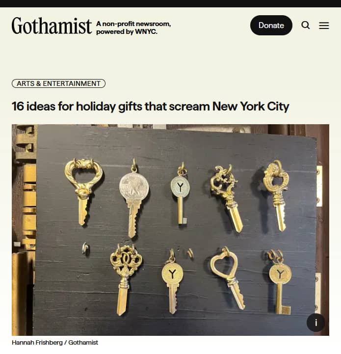 Greenwich Locksmiths was featured in The Gothamist